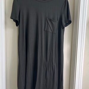 Classic Black Midi Dress